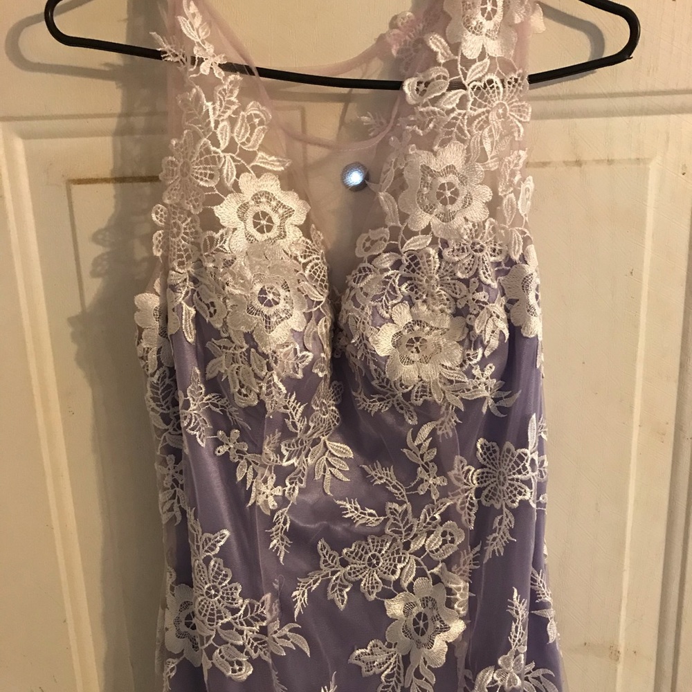 Light purple prom dress